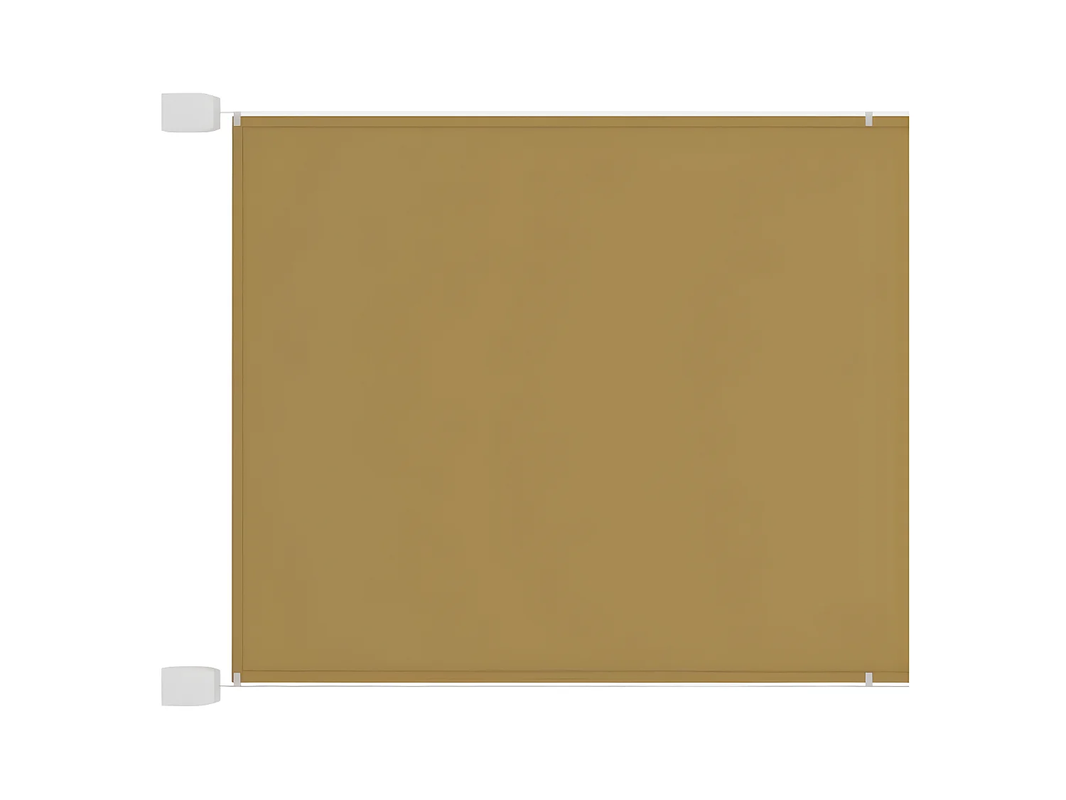 Auvent vertical Beige 140x1000 cm Tissu oxford WVGQ4068