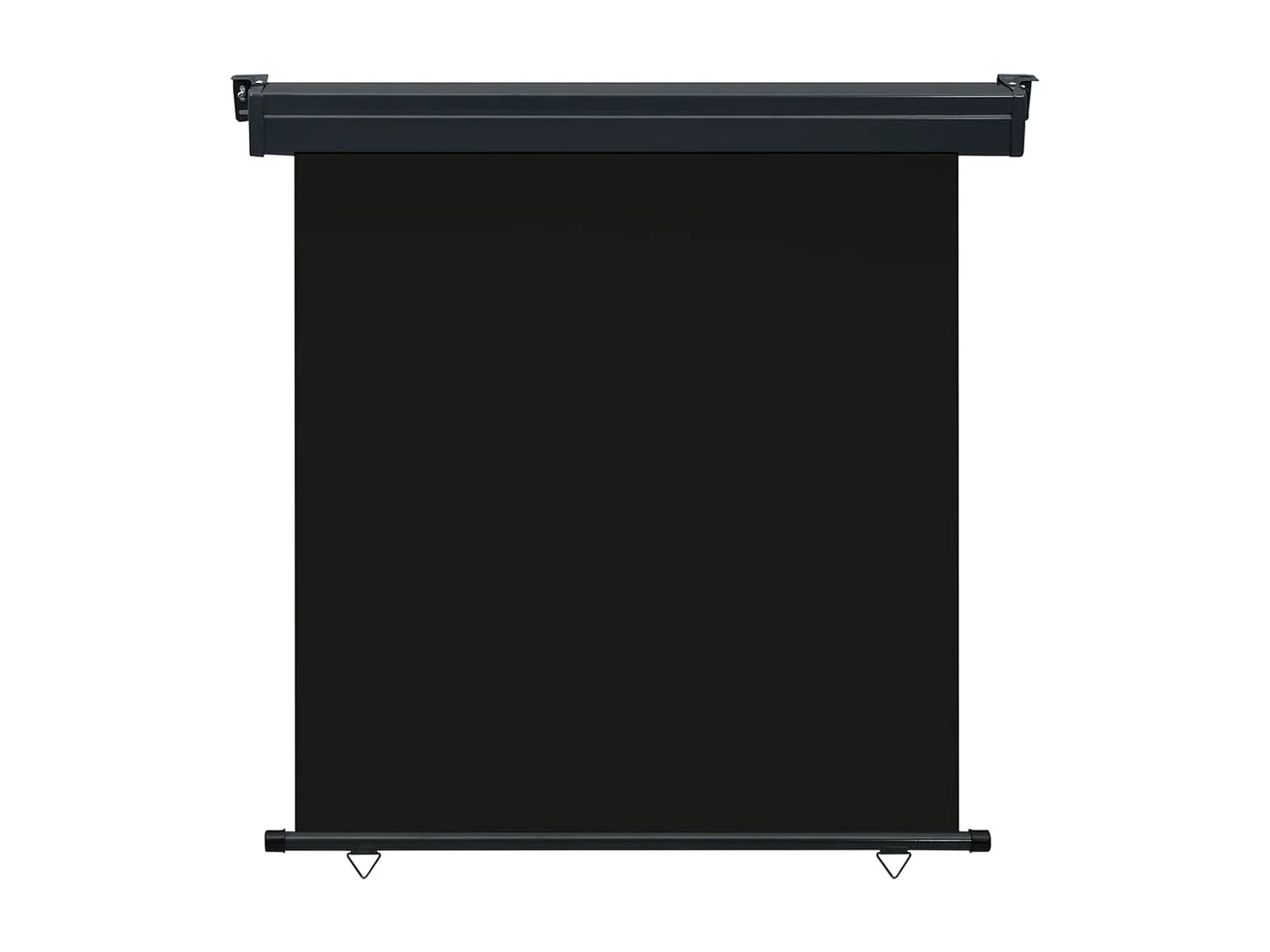 Balkonscherm 160x250 cm zwart NL554566