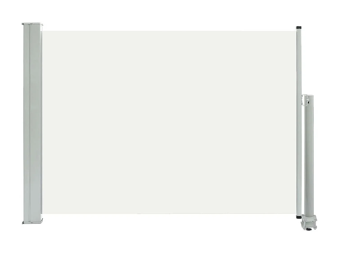 Auvent latéral rétractable de patio 80x300 cm Crème WVGQ4493