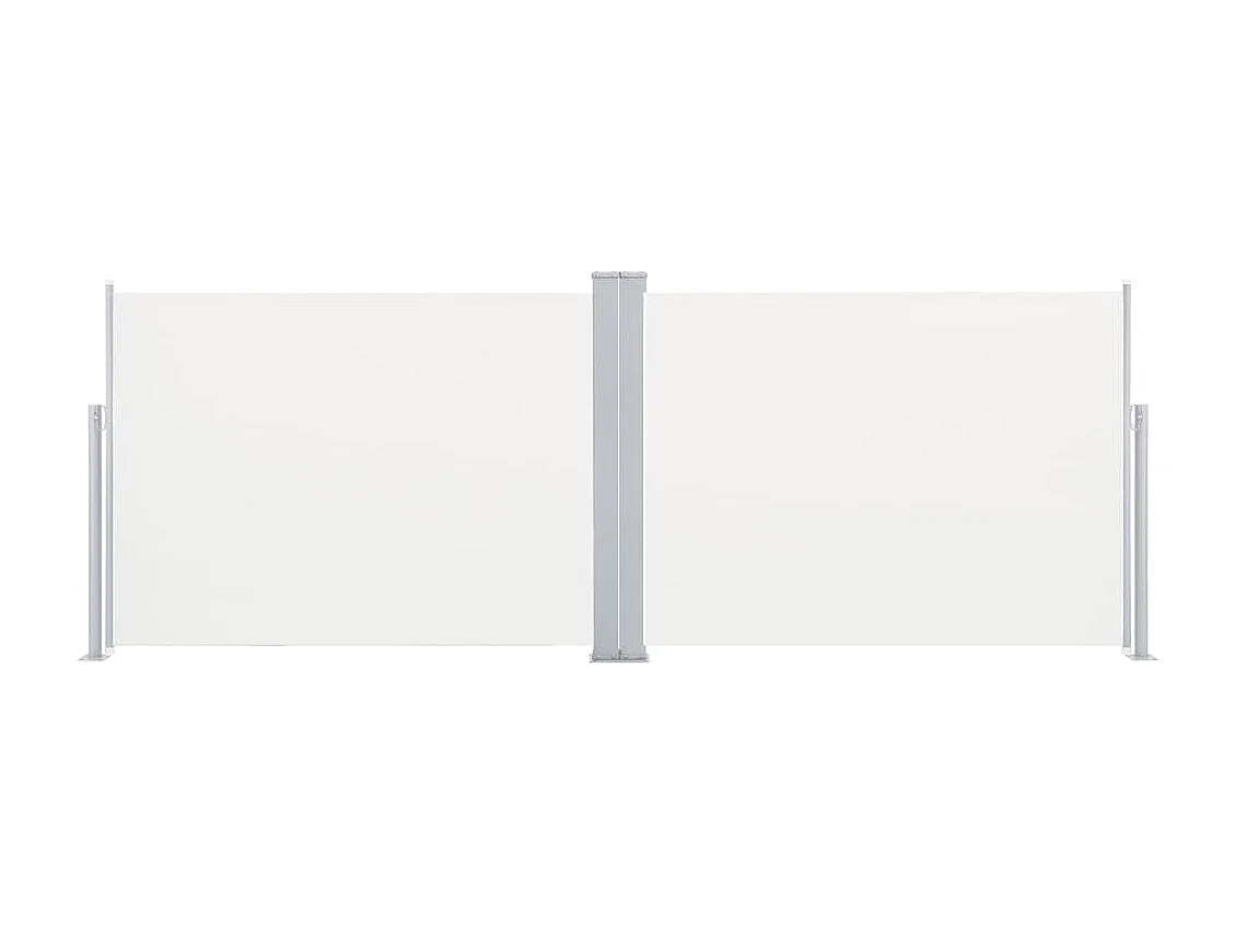 Auvent latéral rétractable Crème 100 x 1000 cm WVGQ6207