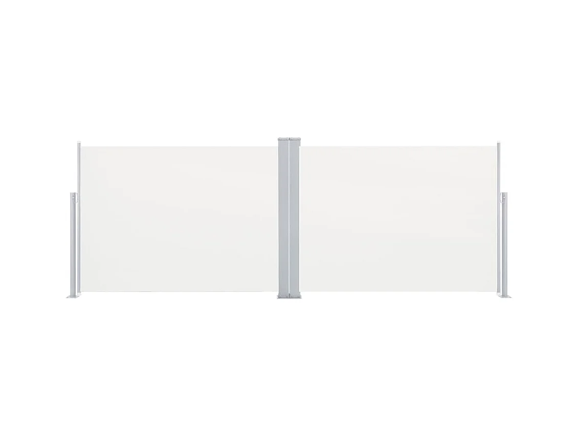 Auvent latéral rétractable Crème 100 x 1000 cm WVGQ6207