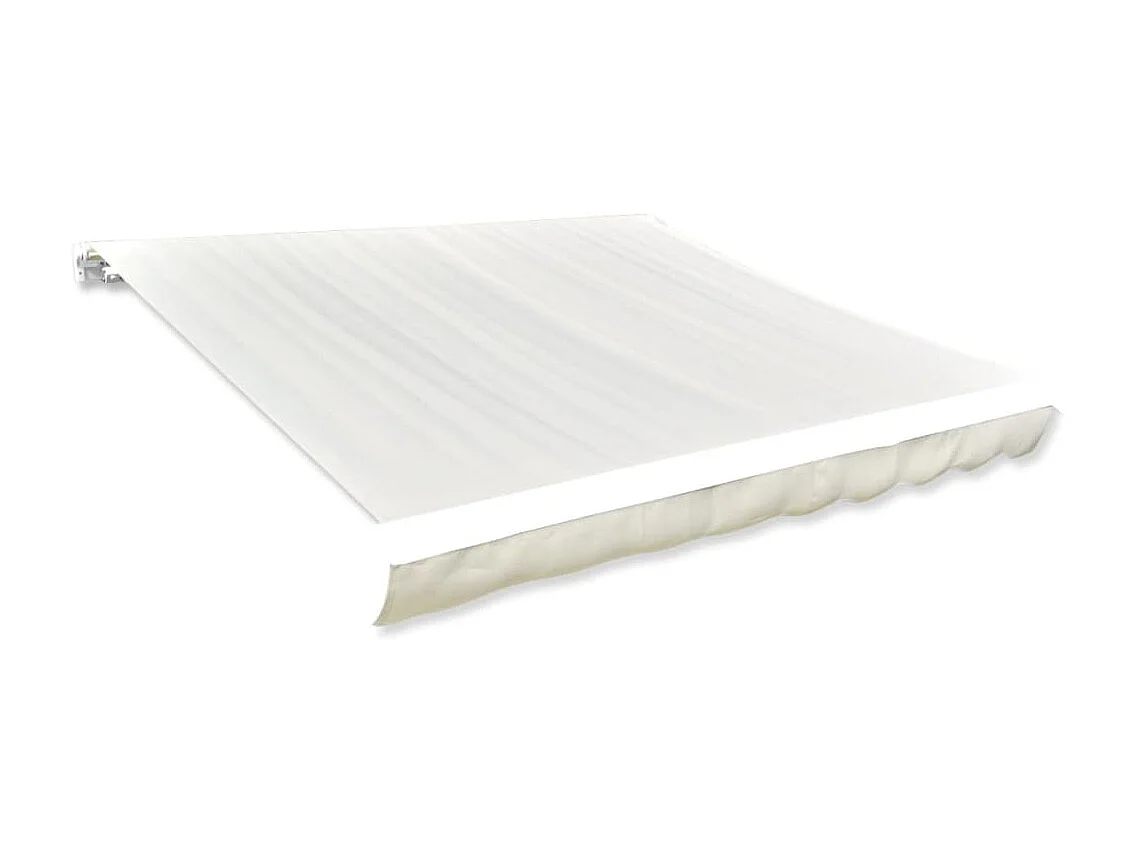 Toit d'auvent Toile Crème 6x3 m (Cadre non inclus) WVGQ1196