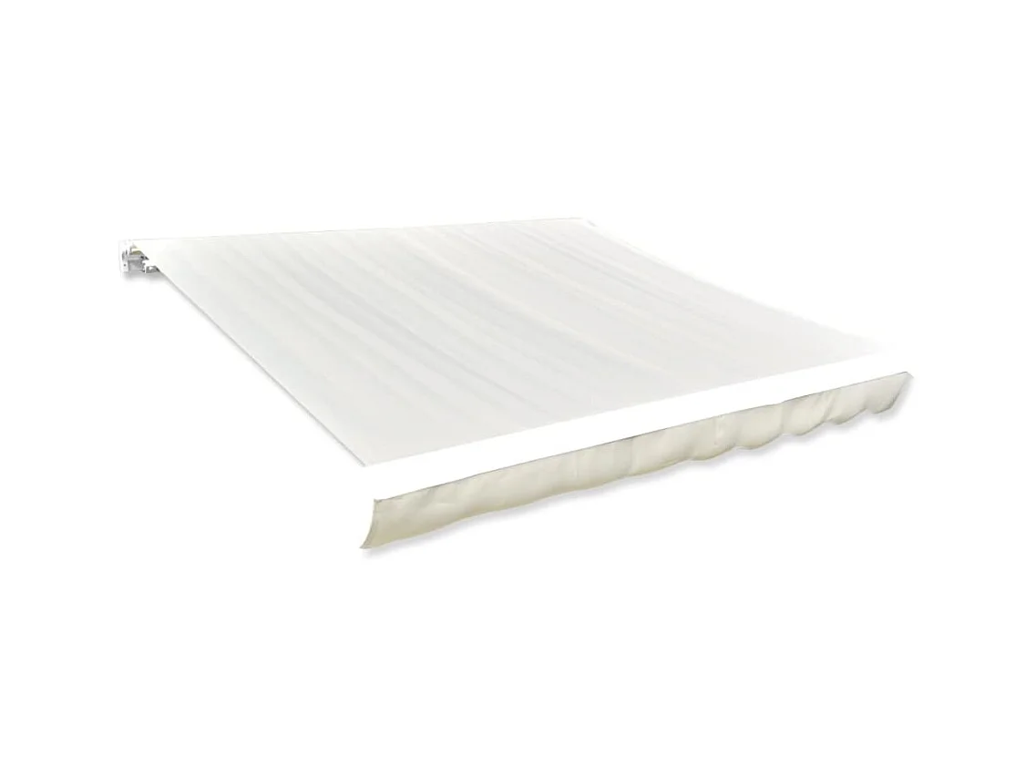 Toit d'auvent Toile Crème 6x3 m (Cadre non inclus) WVGQ1196