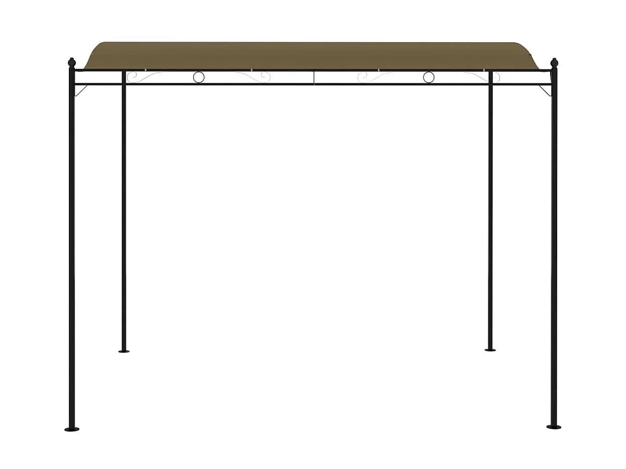 Auvent de parasol 3x2,4 m Taupe 180 g/m² WVGQ9254