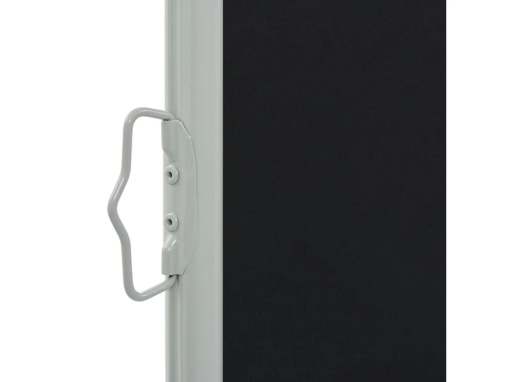 Auvent latéral rétractable de patio 140 x 300 cm Noir WVGQ2646