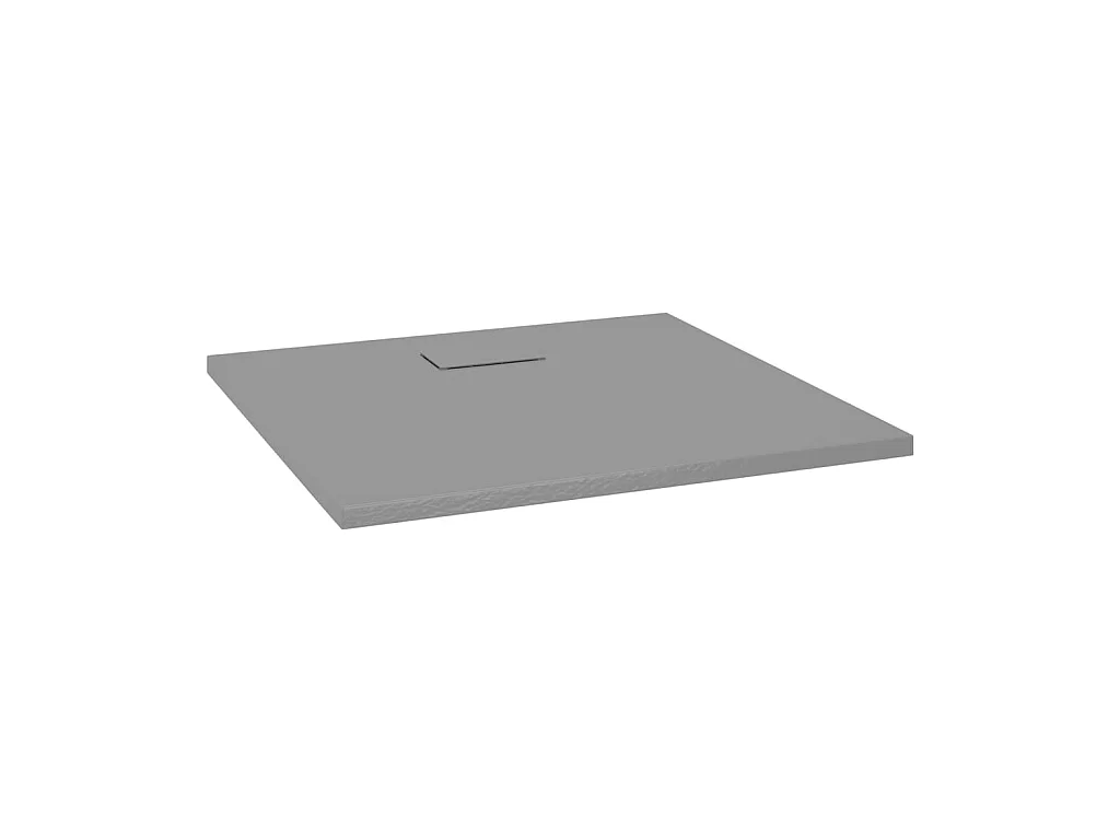 Receveur de douche SMC Gris 90x80 cm WVGQ9051