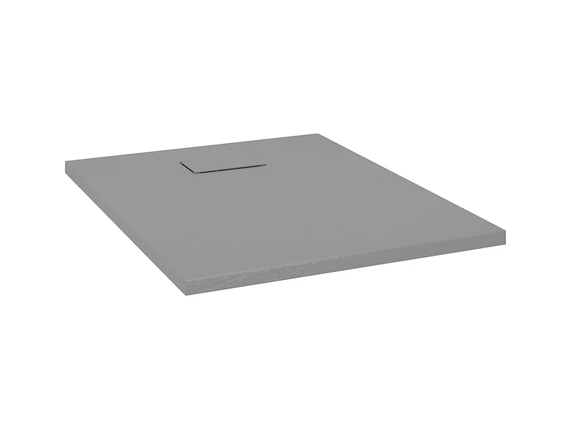 Plato de ducha SMC gris 90x70 cm ES349330