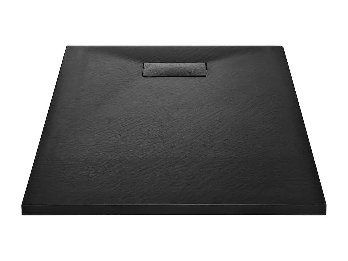 Receveur de douche SMC Noir 100 x 80 cm WVGQ2917