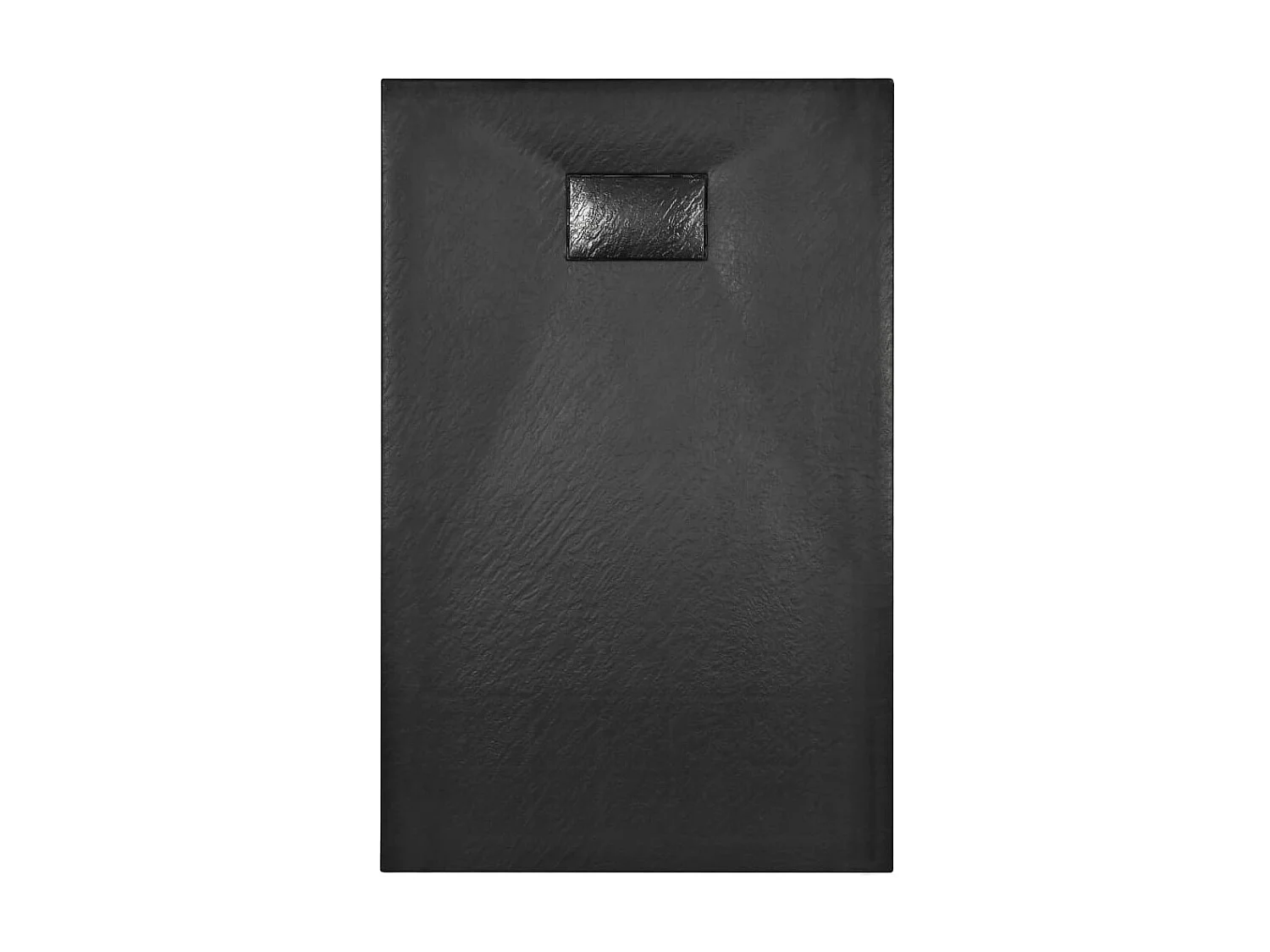 Receveur de douche SMC Noir 100 x 80 cm WVGQ2917