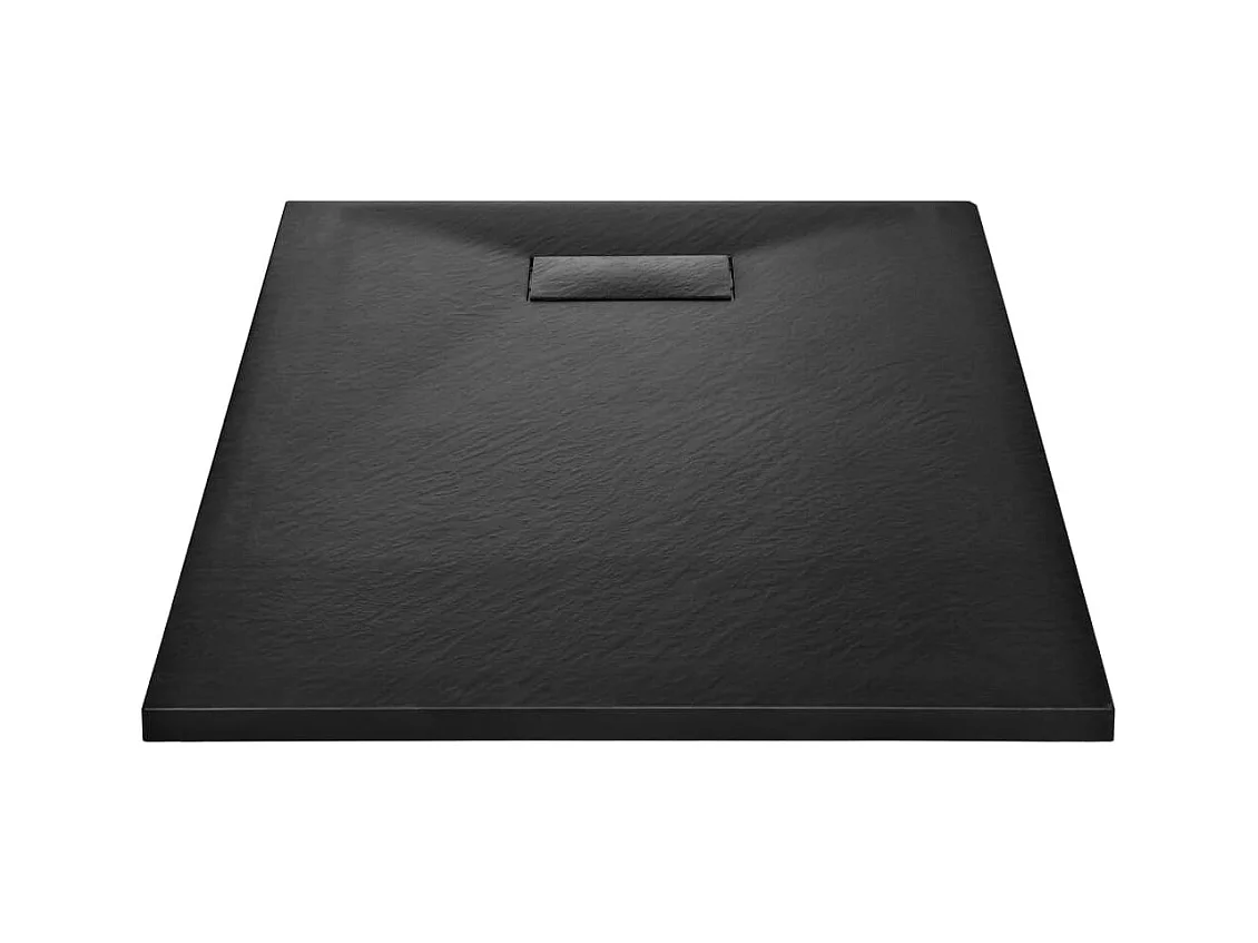 Plato de ducha SMC negro 100x80 cm ES533769