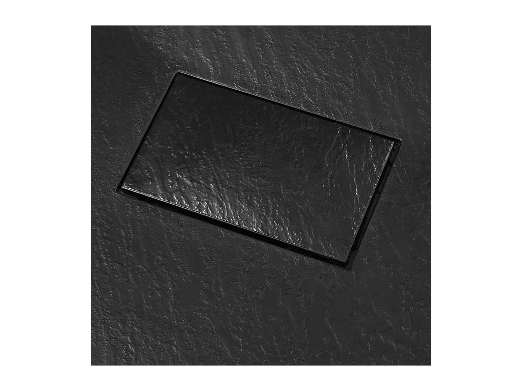 Plato de ducha SMC negro 100x80 cm ES533769