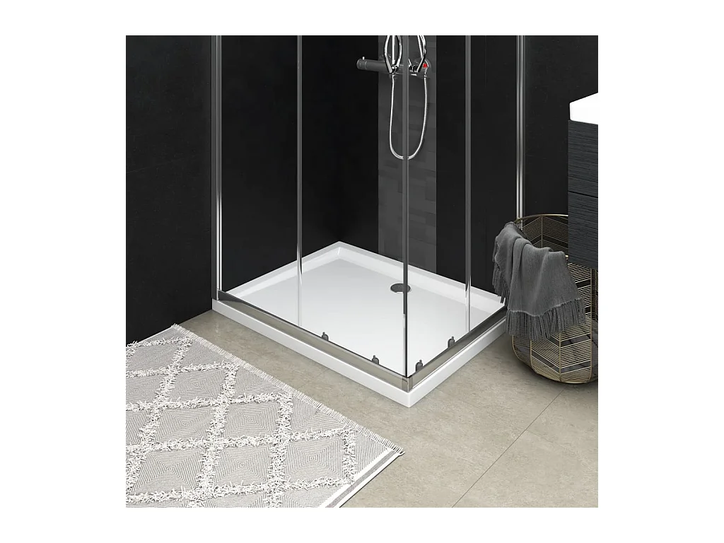 Receveur de douche rectangulaire ABS 70x90 cm WVGQ6347