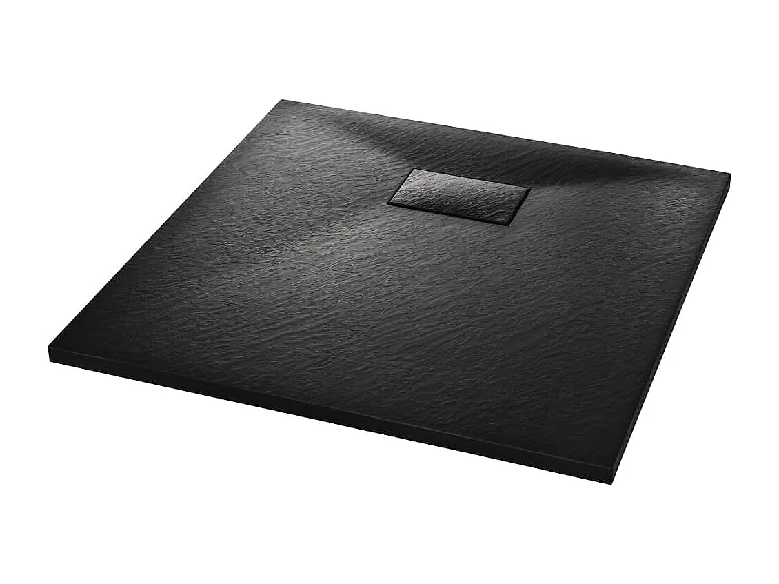 Base de chuveiro SMC 90x90 cm preto PT560058