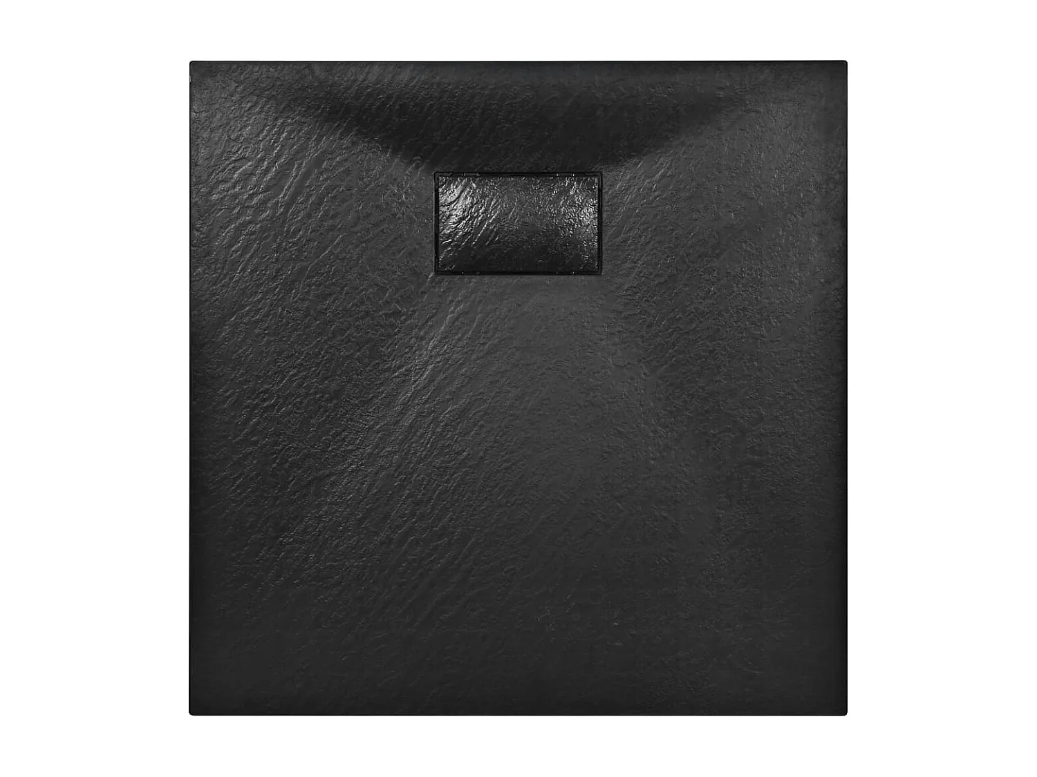 Base de chuveiro SMC 90x90 cm preto PT560058