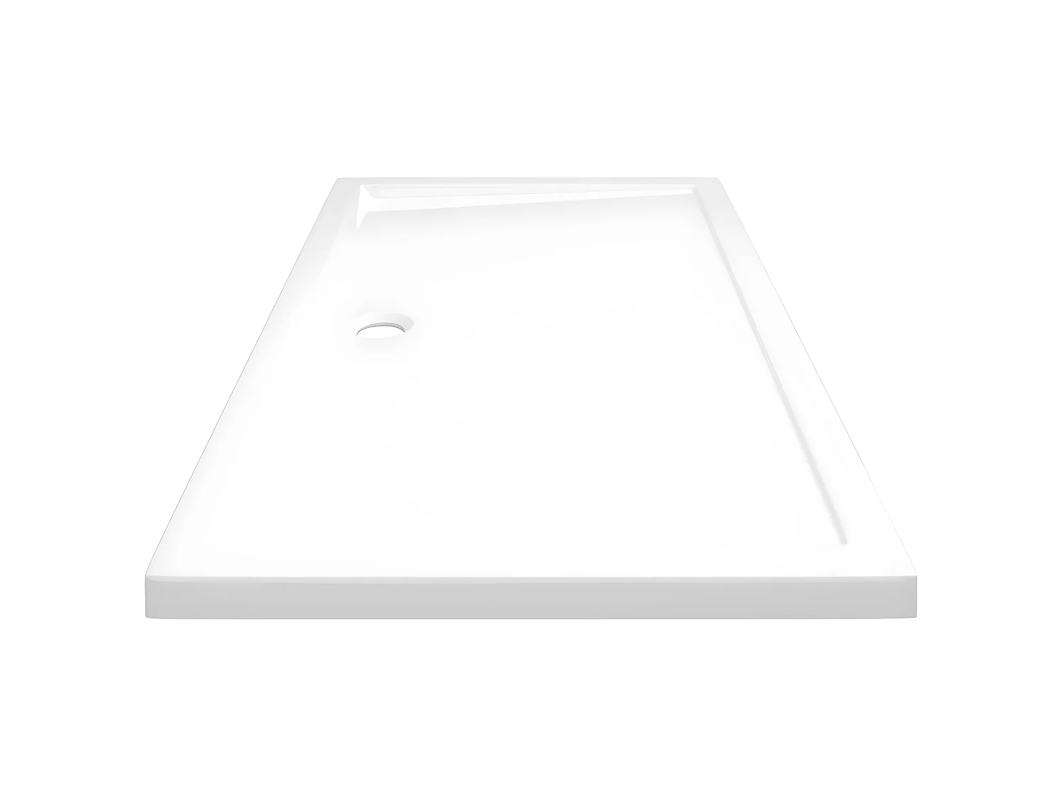 Plato de ducha rectangular ABS 70x120 cm ES776174