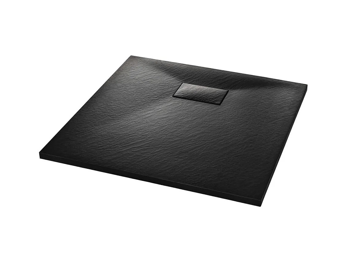 Receveur de douche SMC Noir 80 x 80 cm WVGQ1622