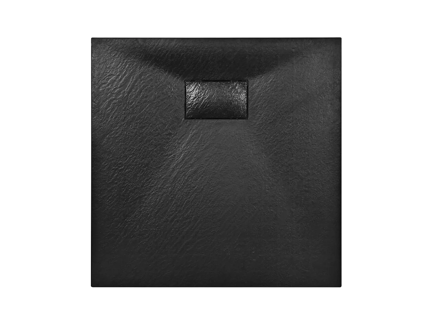 Receveur de douche SMC Noir 80 x 80 cm WVGQ1622