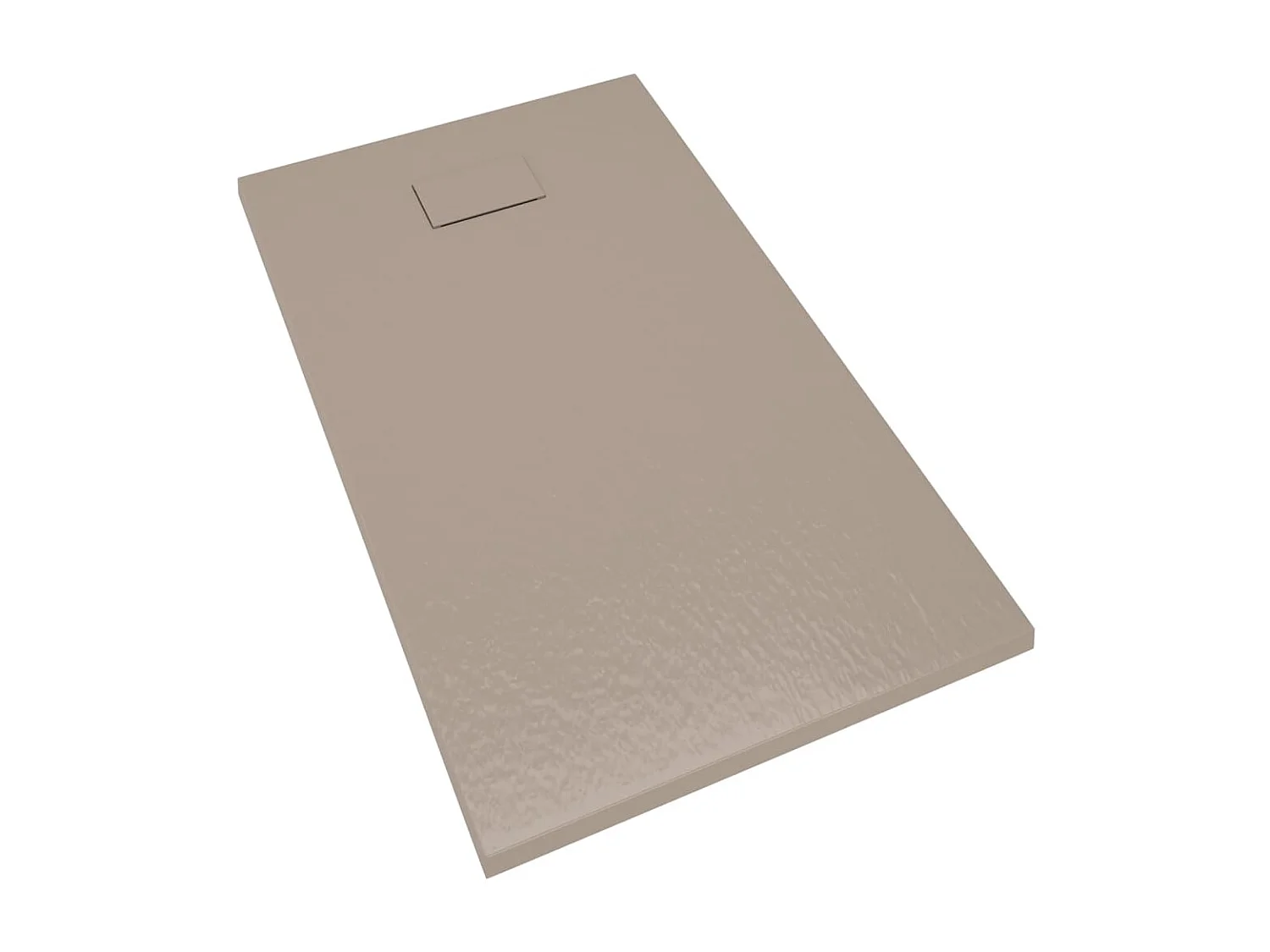 Base de chuveiro SMC 120x70 cm castanho PT155728