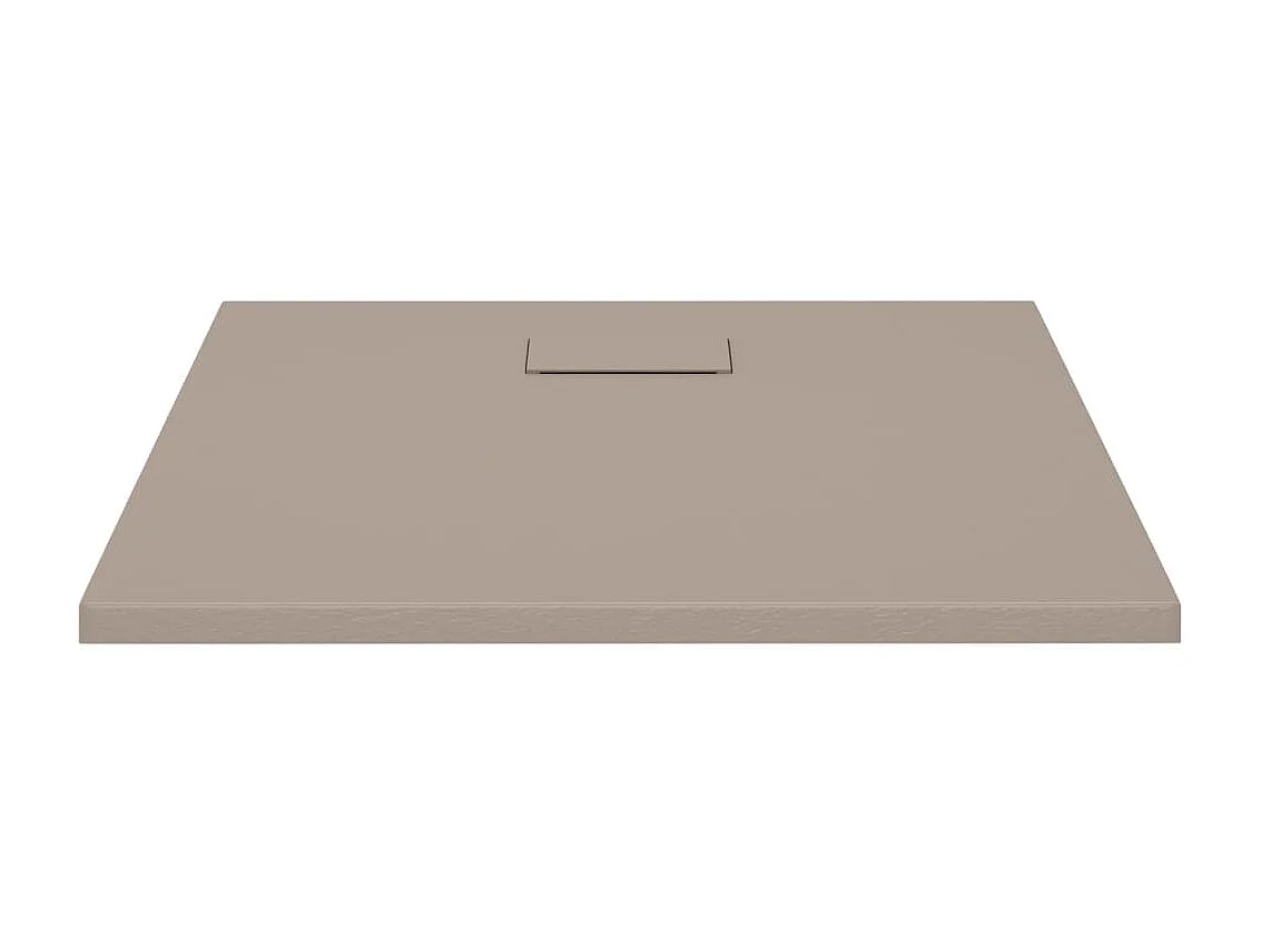 Base de chuveiro SMC 90x90 cm castanho PT165571