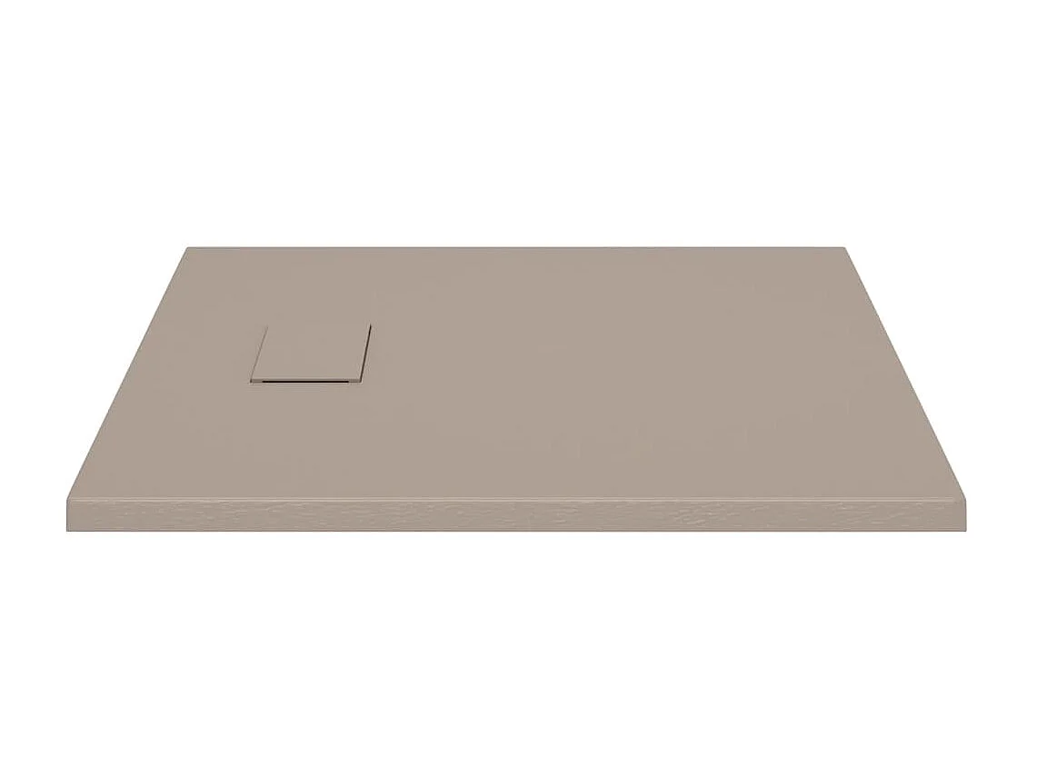 Base de chuveiro SMC 90x90 cm castanho PT165571