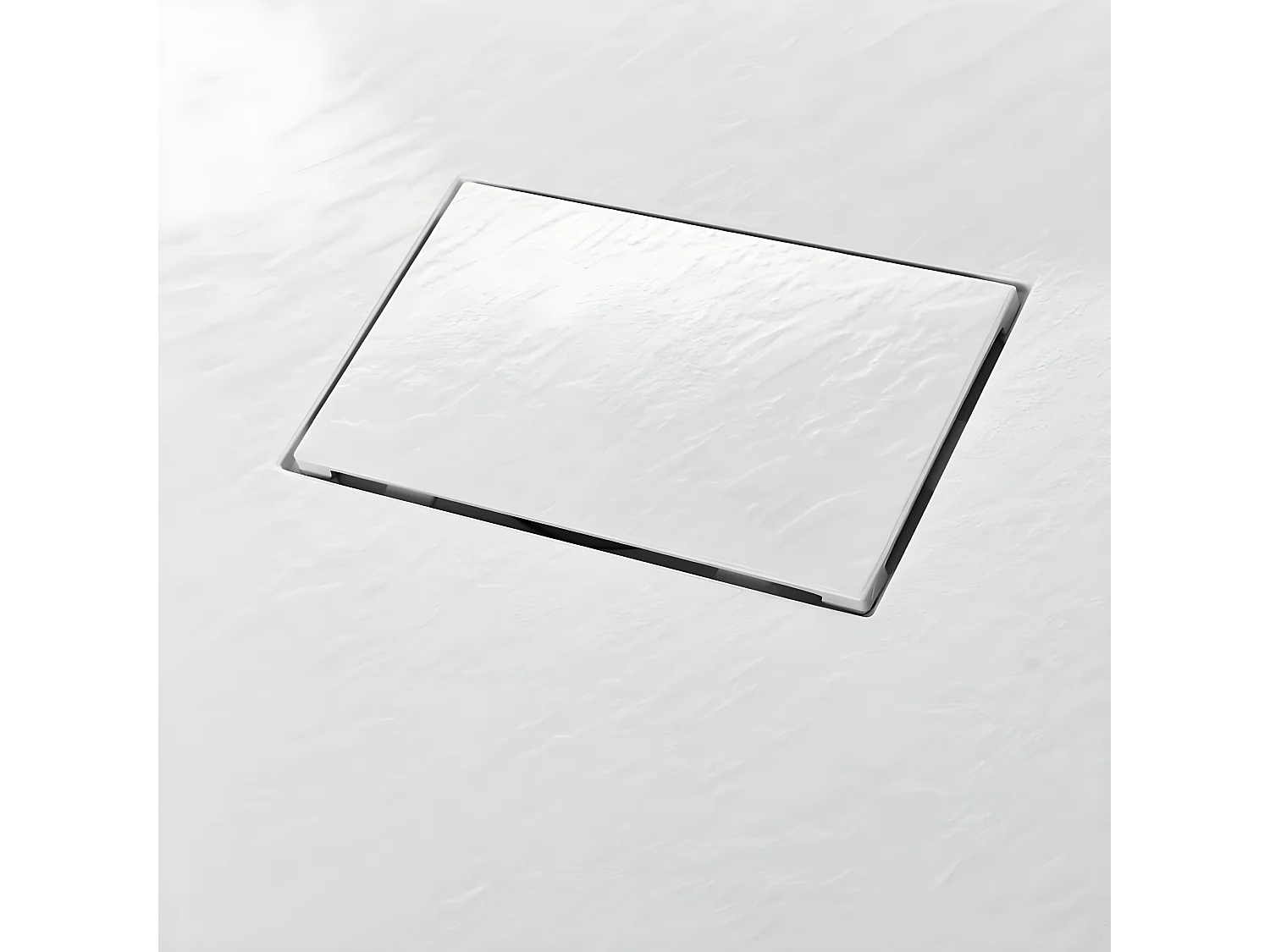 Base de chuveiro SMC 90x90 cm branco PT526021