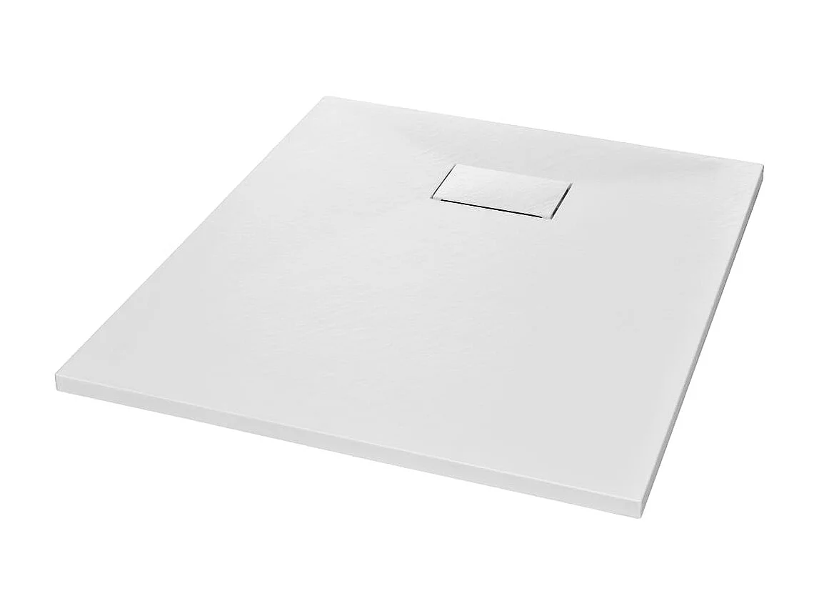 Receveur de douche SMC Blanc 90 x 70 cm WVGQ4266