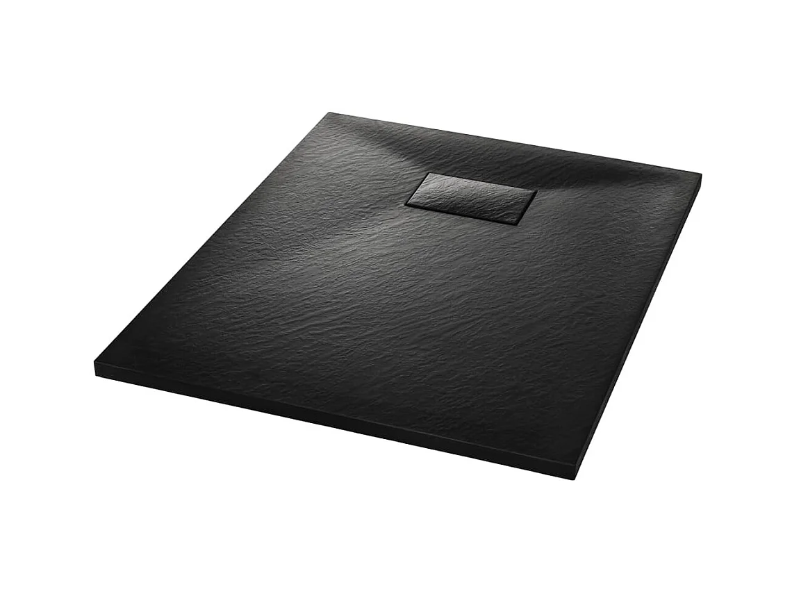Plato de ducha SMC negro 90x70 cm ES812477