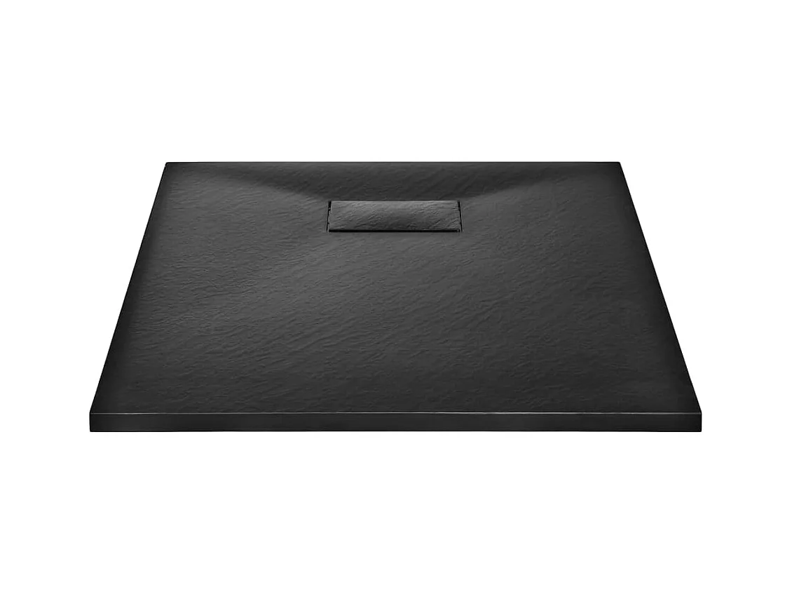 Plato de ducha SMC negro 90x70 cm ES812477