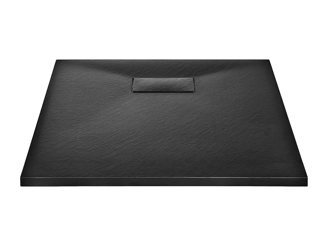 Base de chuveiro SMC 90x70 cm preto PT357485