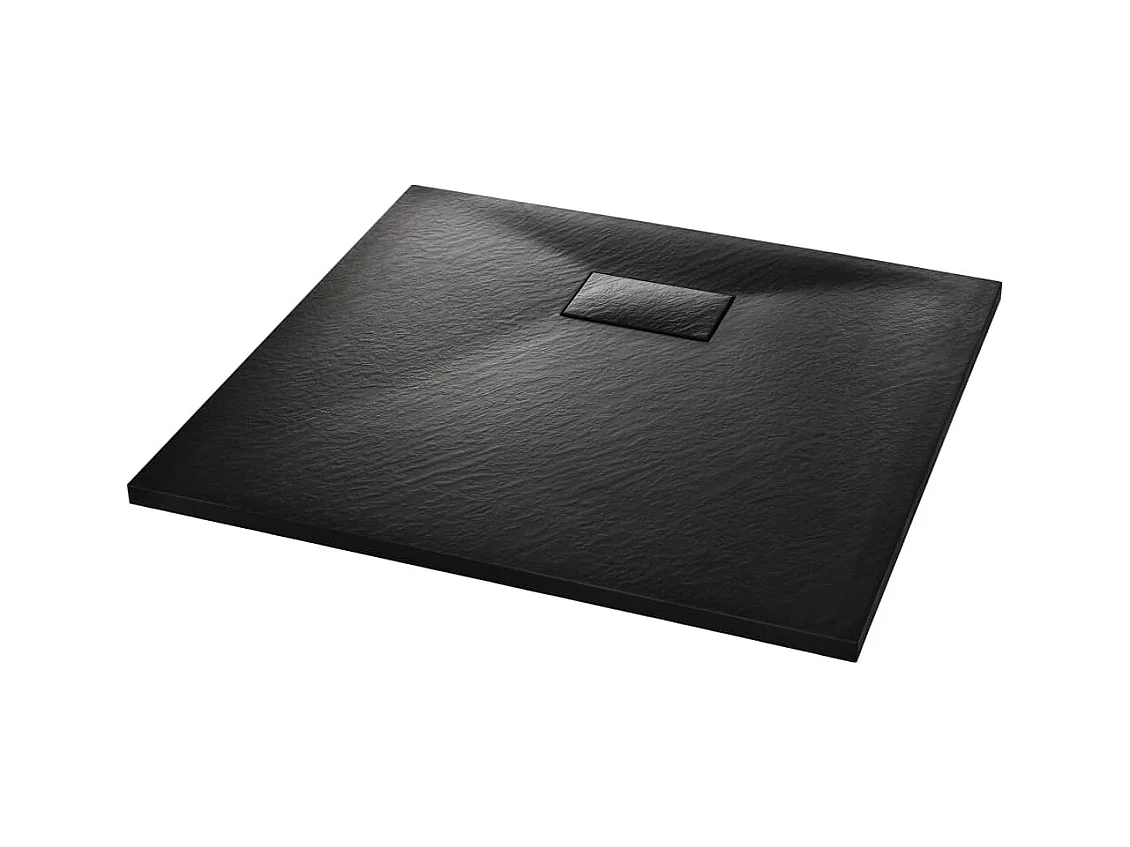 Plato de ducha SMC negro 90x80 cm ES425914