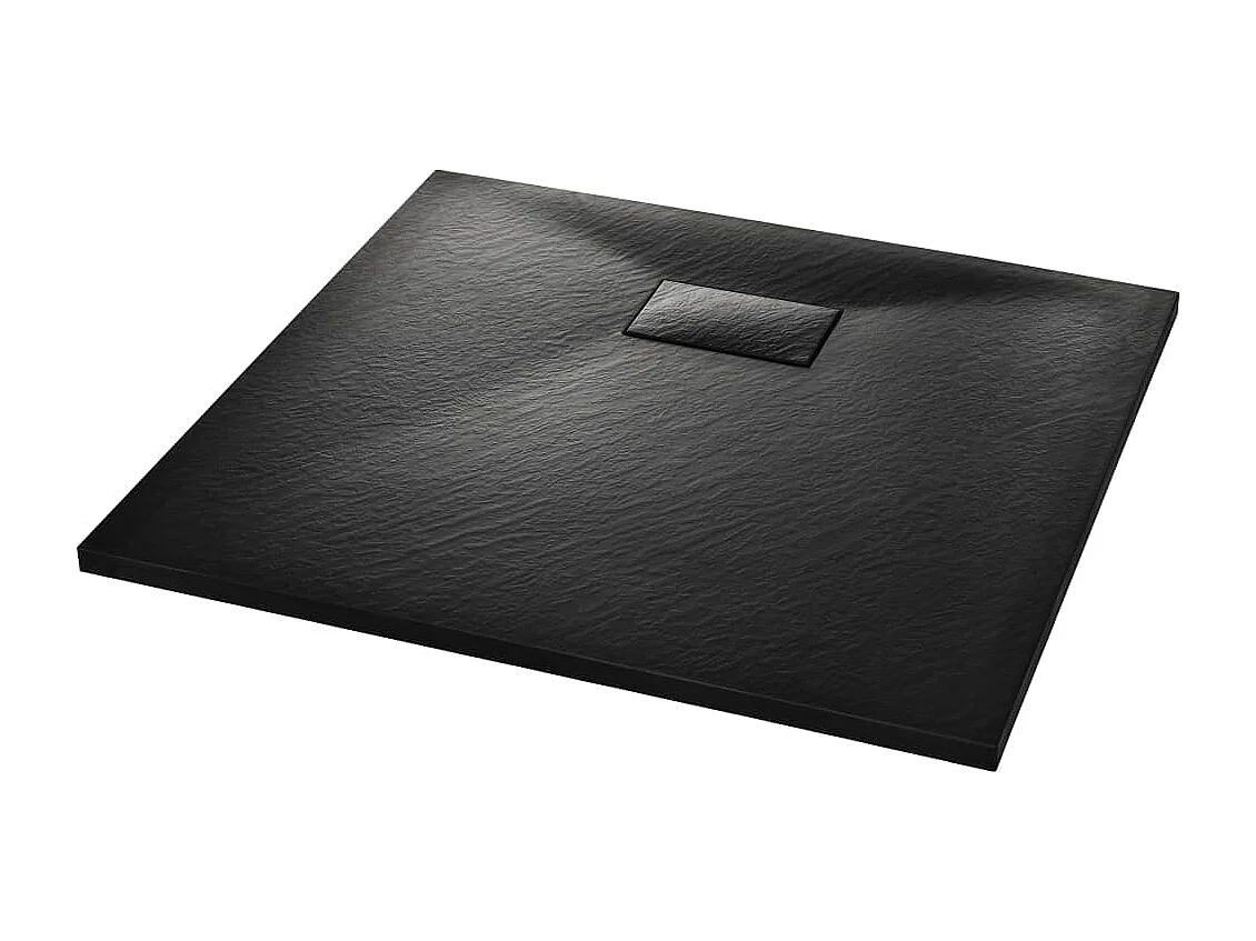 Plato de ducha SMC negro 90x80 cm ES425914