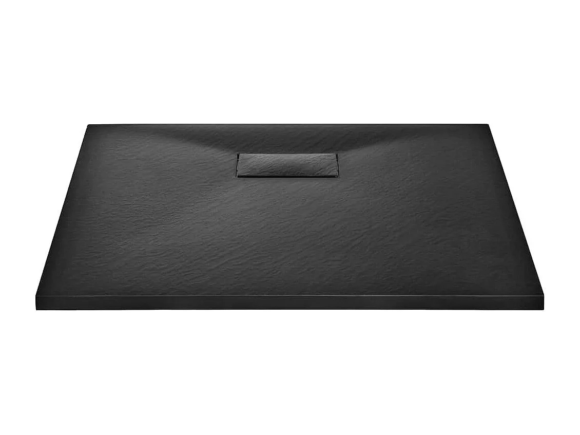 Plato de ducha SMC negro 90x80 cm ES425914