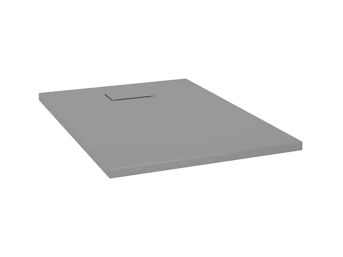 Plato de ducha SMC gris 100x70 cm ES397611