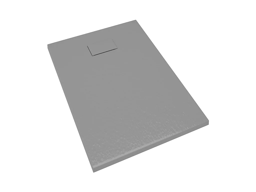 Plato de ducha SMC gris 100x70 cm ES397611