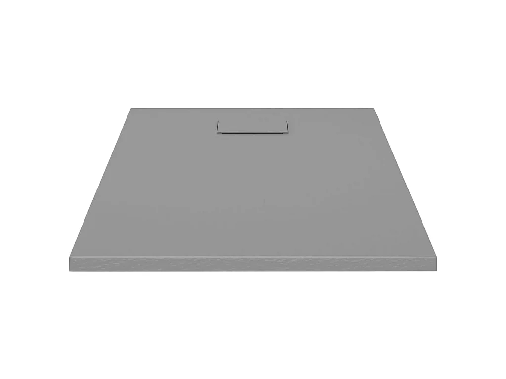 Base de chuveiro SMC 100x70 cm cinzento PT852053