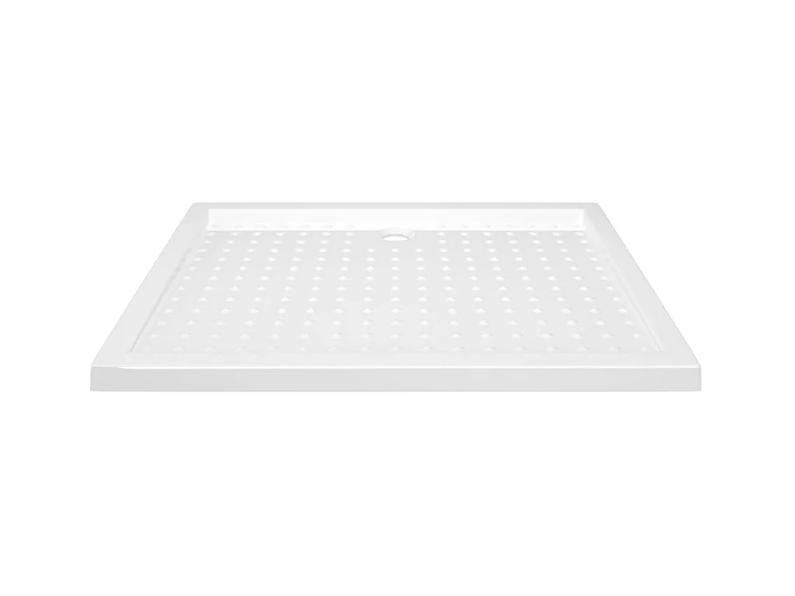 Receveur de douche avec picots Blanc 80x100x4 cm ABS WVGQ9370