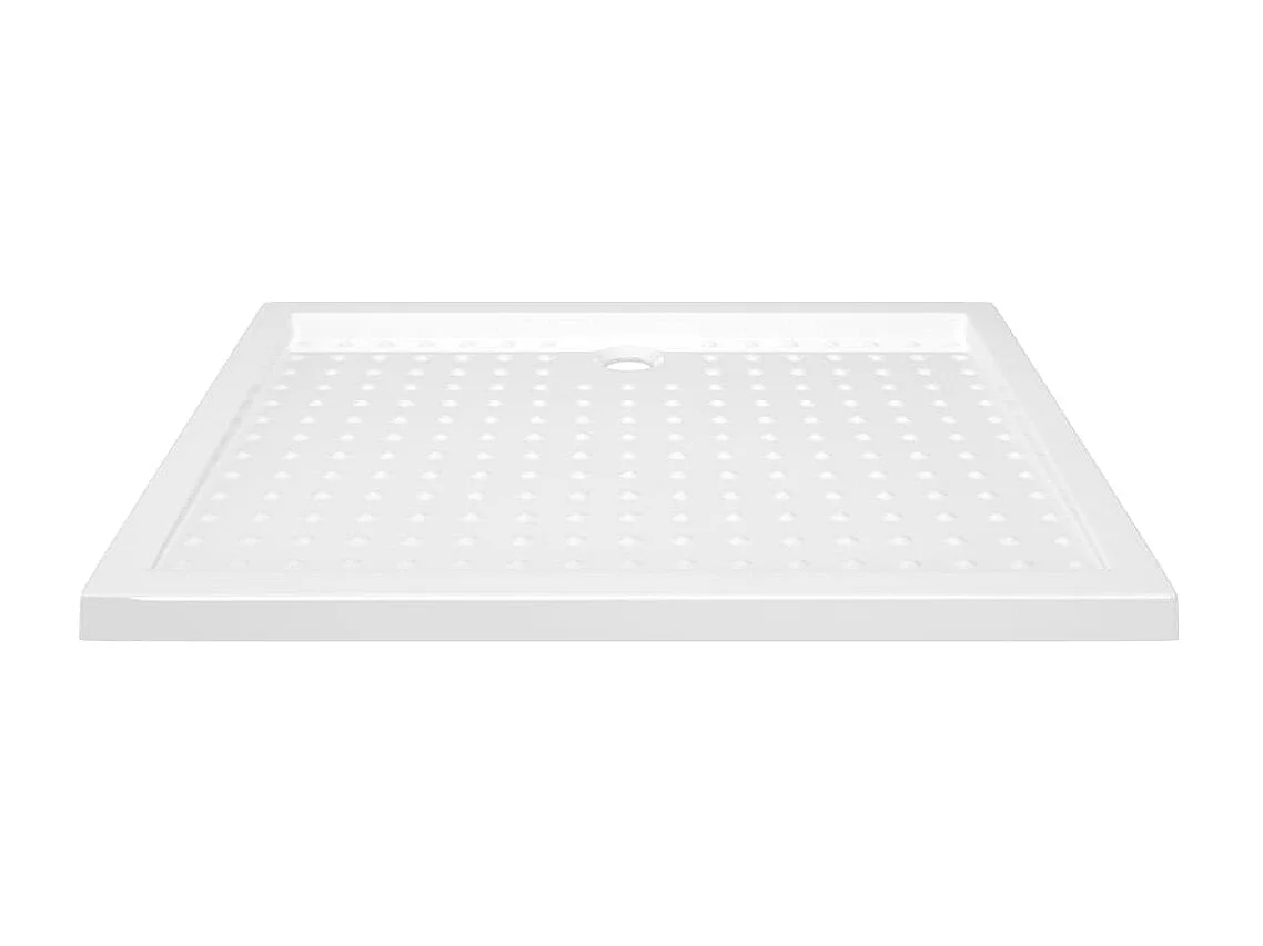 Receveur de douche avec picots Blanc 80x100x4 cm ABS WVGQ9370