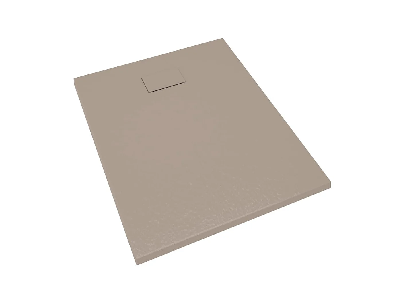 Plato de ducha SMC marrón 100x80 cm ES691229