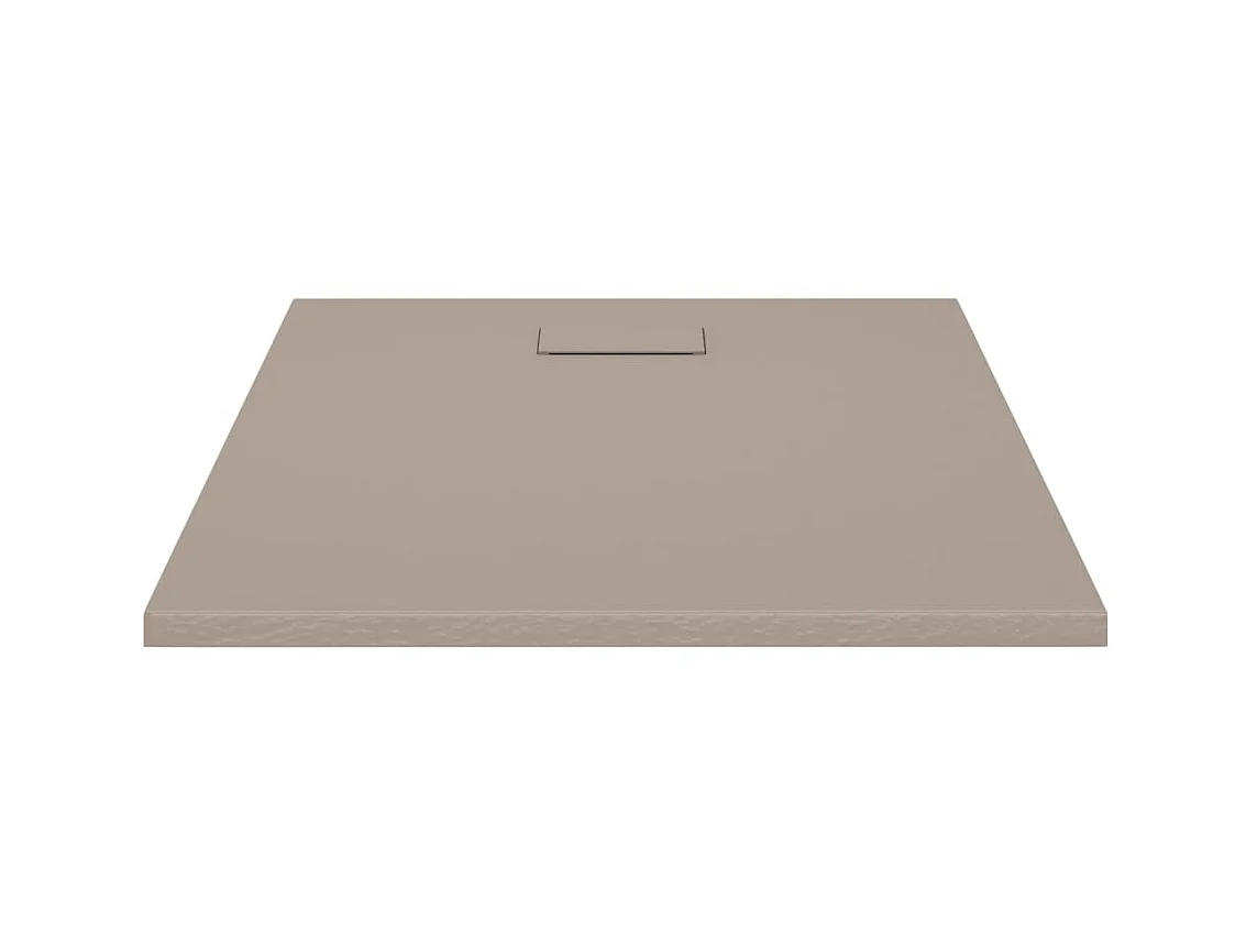 Plato de ducha SMC marrón 100x80 cm ES691229