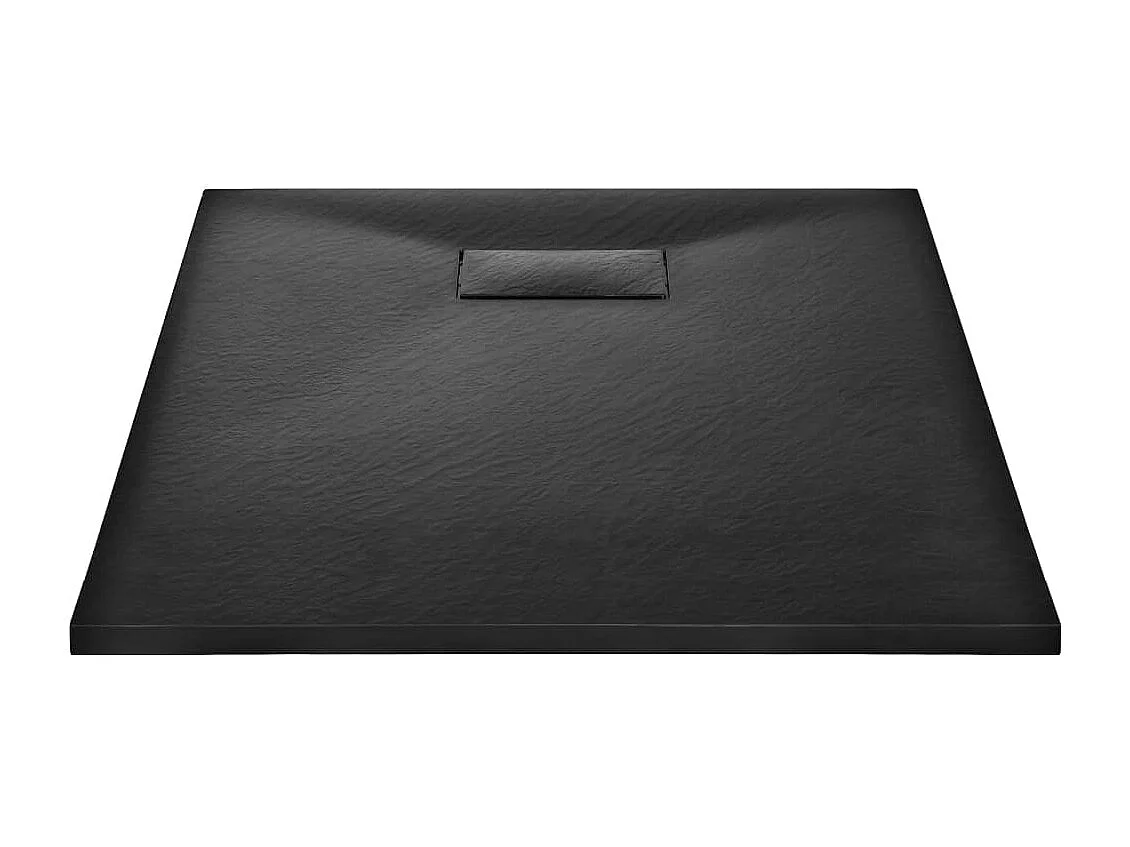 Base de chuveiro SMC 100x70 cm preto PT468902