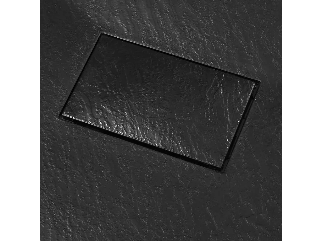 Base de chuveiro SMC 100x70 cm preto PT468902