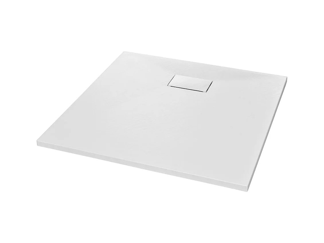 Plato de ducha SMC blanco 80x80 cm ES651805