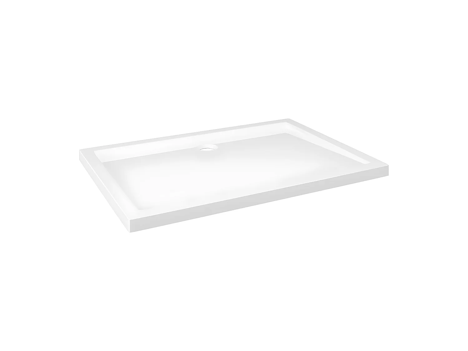 Plato de ducha rectangular ABS 80x110 cm ES224230