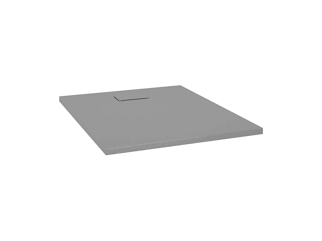 Plato de ducha SMC gris 100x80 cm ES324123