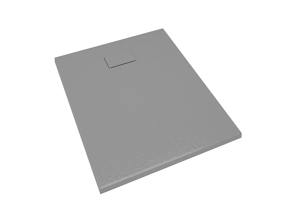 Plato de ducha SMC gris 100x80 cm ES324123