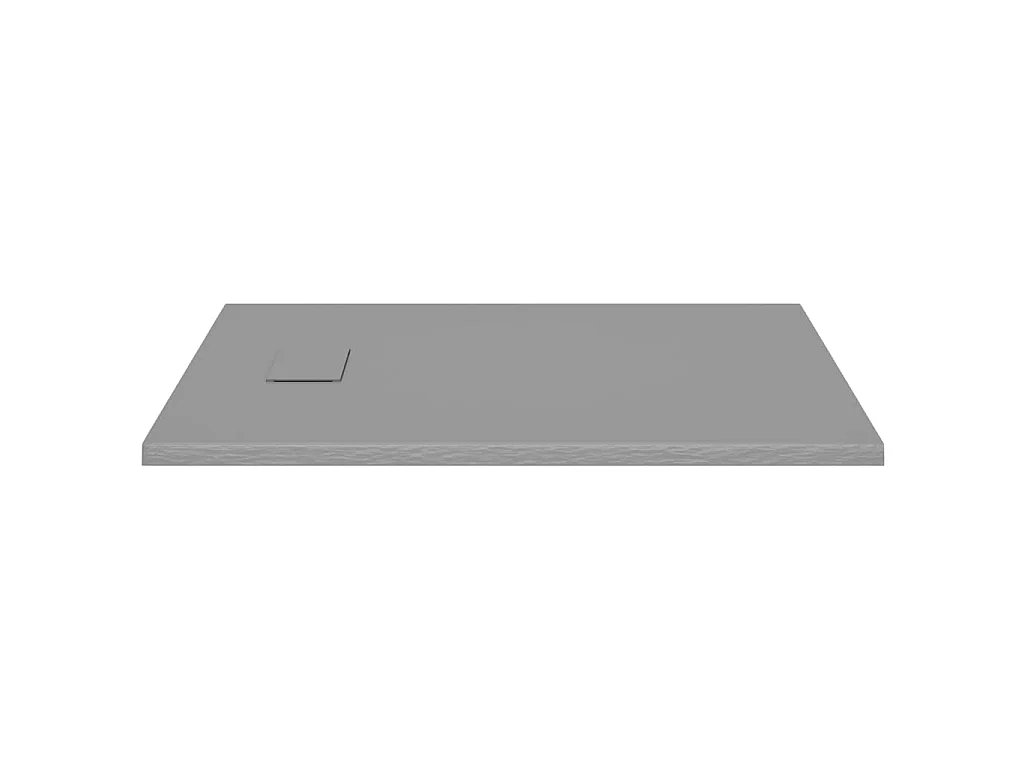 Base de chuveiro SMC 100x80 cm cinzento PT616257