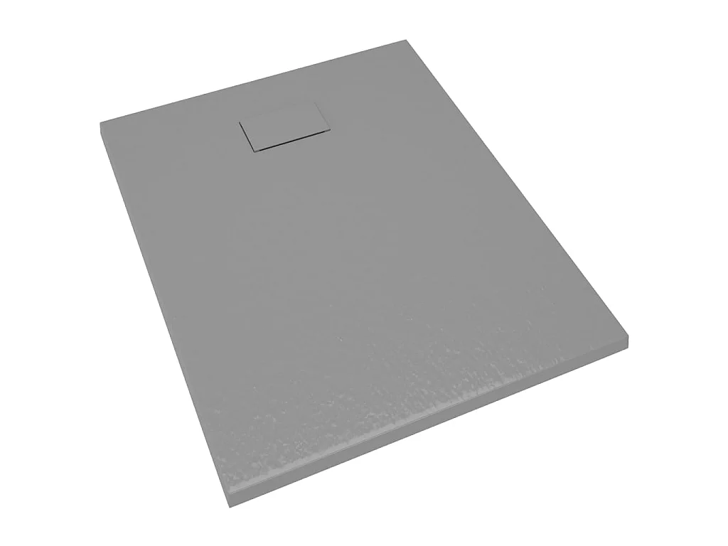 Base de chuveiro SMC 100x80 cm cinzento PT616257