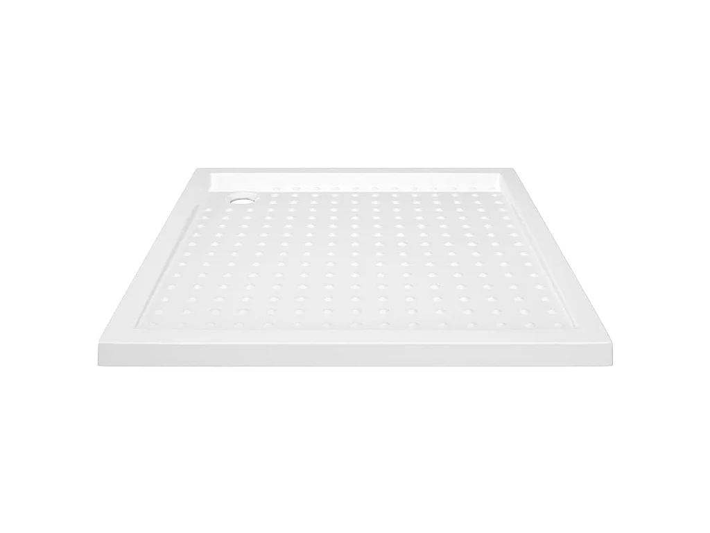 Receveur de douche avec picots Blanc 90x90x4 cm ABS WVGQ7134