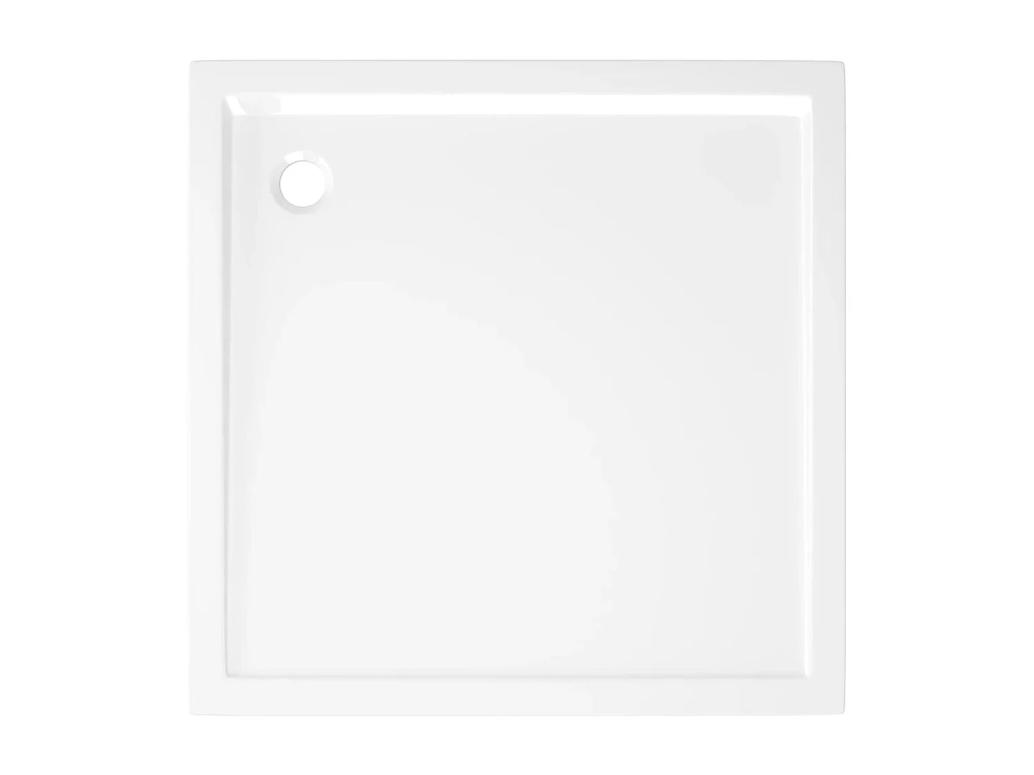 Base de chuveiro quadrada 90x90 cm ABS PT302714