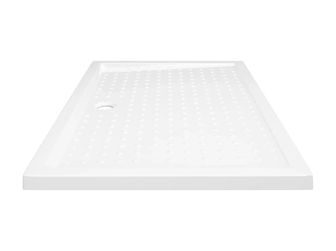 Receveur de douche avec picots Blanc 80x120x4 cm ABS WVGQ7809